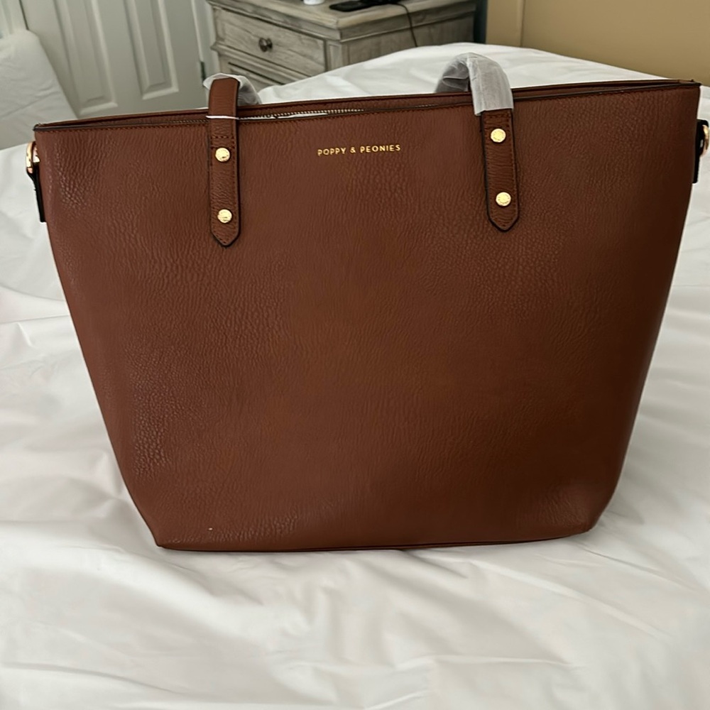 Go-Getter Tote in Cognac